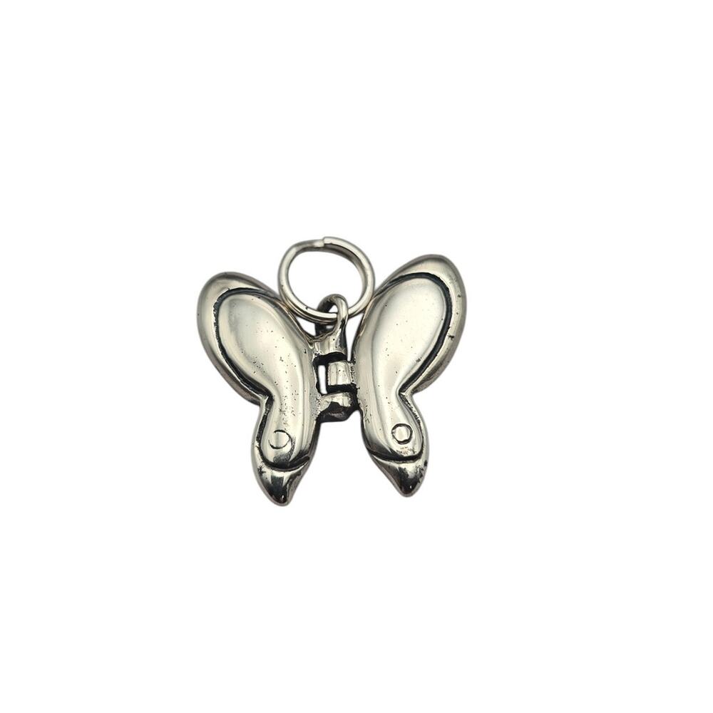 Butterfly Charm 925 Sterling Silver Petite Collectible Pendant
